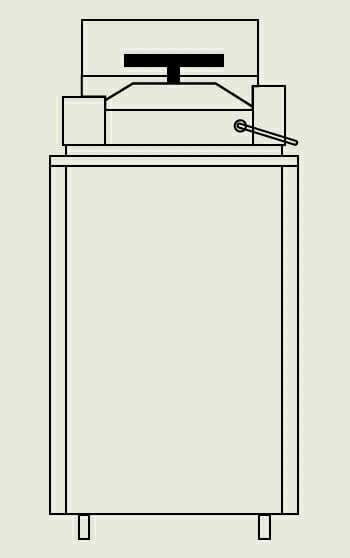 Autoclave verticaux 15 CFS-110V