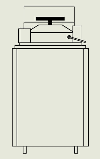 Autoclave verticaux 16 CFS-150V