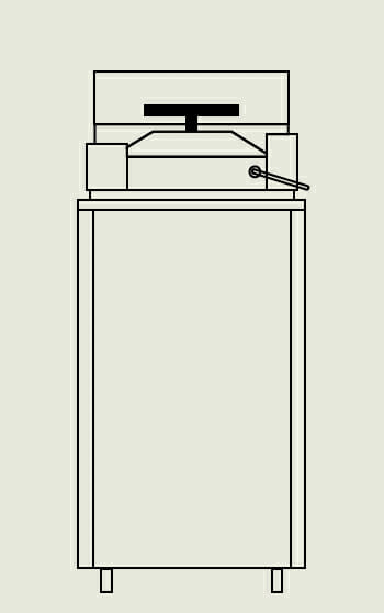 Autoclave verticaux 13 CFS-50V