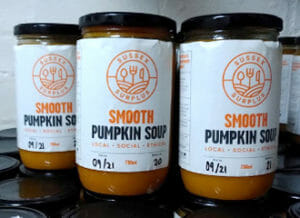 Zuppe e creme in conserva di Sussex Surplus and Feedback Global