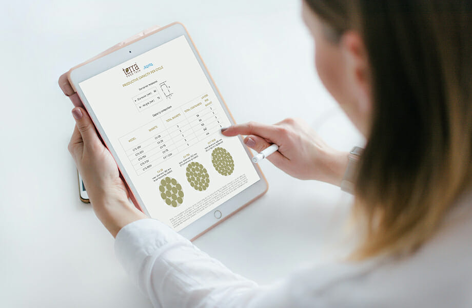 Calculateur de capacité de production pour la production de conserves gastronomiques et de plats cuisinés avec autoclave.