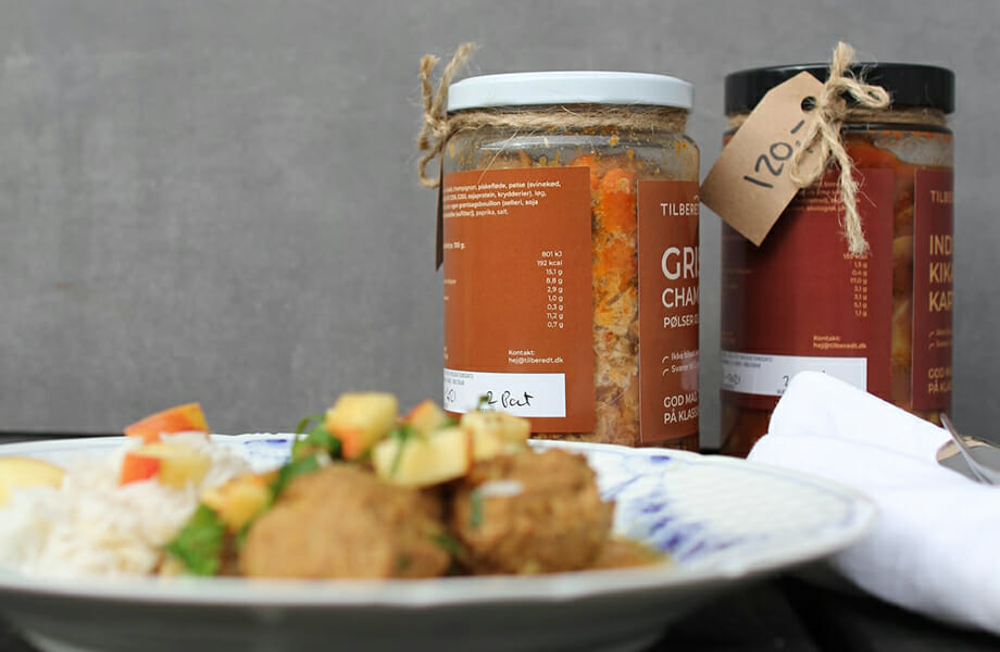 Plat preparat en conserva elaborat per Tilberedt