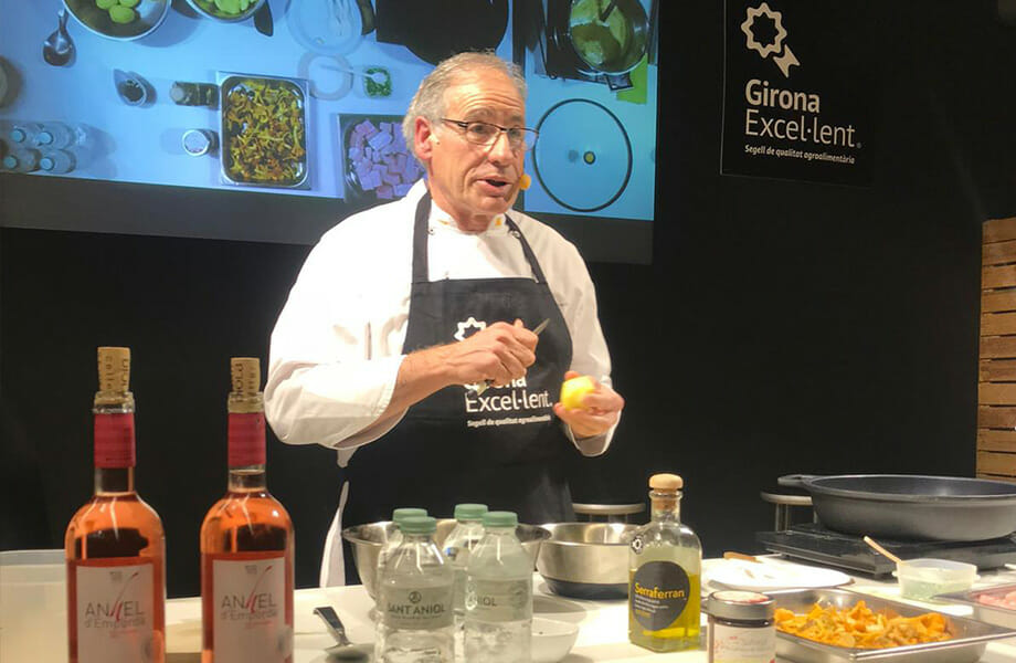 Lo chef Antoni Izquierdo a Girona Excel·lent