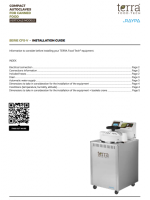 Couverture du guide d’installation de l’autoclave TERRA Food-Tech CFS-V Couverture du guide d'installation de l'autoclave TERRA Food-Tech CFS-V