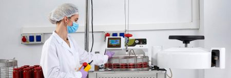 Sterilizzazione di alimenti confezionati in conserva.